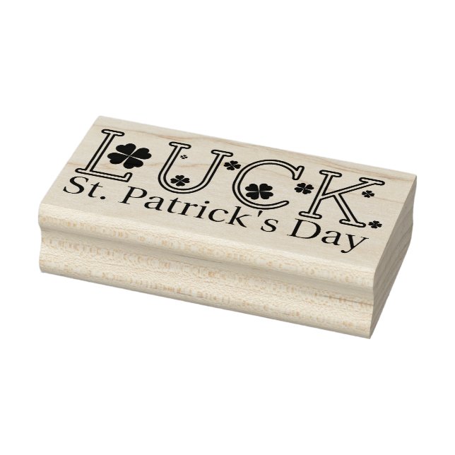 St. Patrick's Day Gummistempel (Stempel)