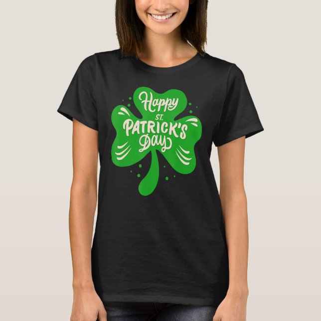 St Patrick's Day Happy Irish Shenanigans Coordi T-Shirt (Vorderseite)