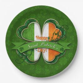 St. Patrick's Day - Happy St. Patrick's Day Pappteller