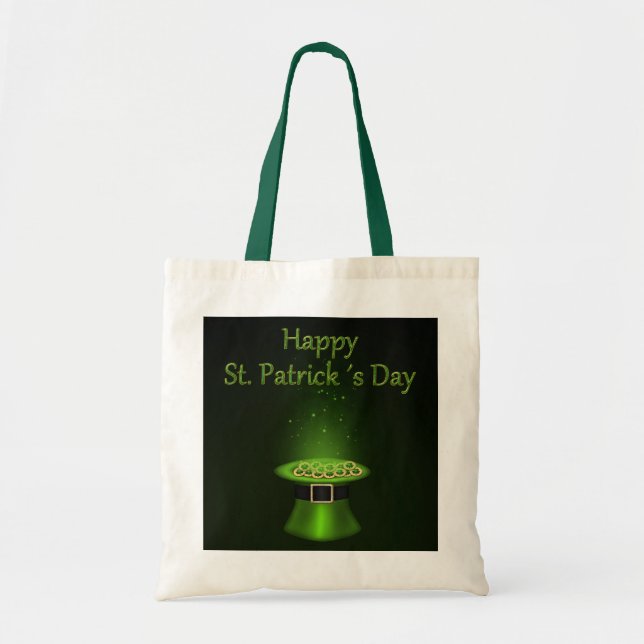 St. Patrick's Day Hat Coins - Budget Tasche (Vorne)