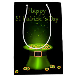 St. Patrick's Day Hat Coins Mittlere Geschenktüte