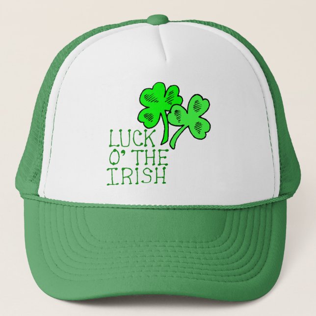 St. Patrick's Day Hat Truckerkappe (Vorderseite)