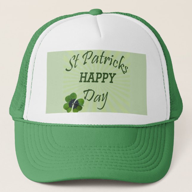 St. Patrick's Day Hat Truckerkappe (Vorderseite)