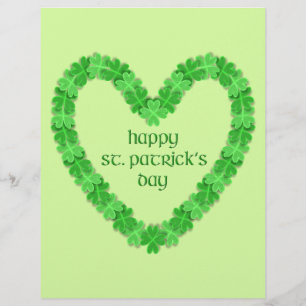 St Patrick's Day Heart