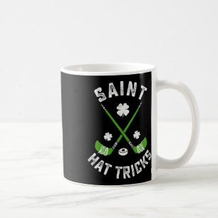 St Patricks Day Heiliger Hut-Tricks Hockey Kleebla Kaffeetasse