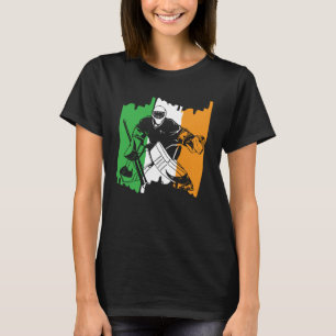 St Patricks Day Hockey für Irish Family Goalie T-Shirt