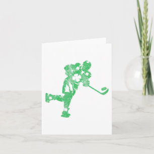 St Patricks Day Hockey Irish Boys Saint Paddy#39;s Karte