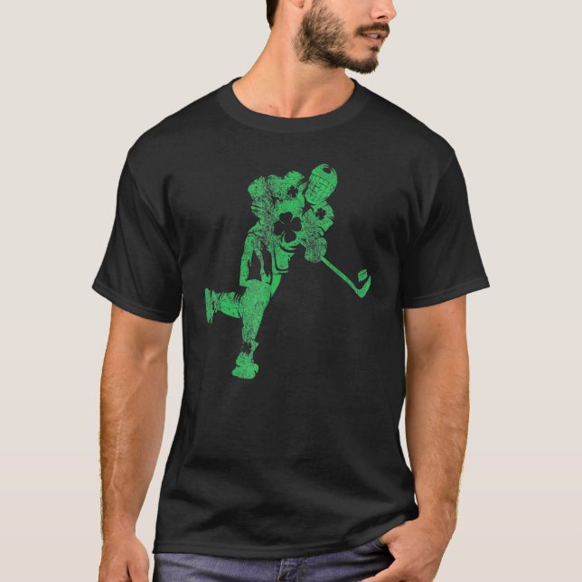 St Patricks Day Hockey Irish Boys Saint Paddy's Sh T-Shirt (Vorderseite)