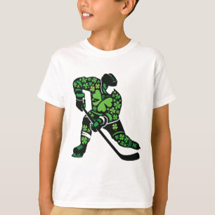 St Patricks Day Hockeyspieler - Shamrock Spirit Sp T-Shirt