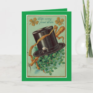 St. Patrick's Day Holiday Card Feiertagskarte