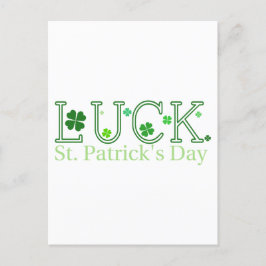 St Patrick's day Holiday Postcard Feiertagspostkarte