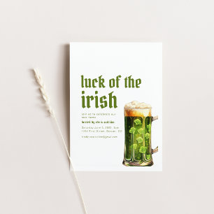 St. Patrick's Day Housewarming Party Einladung