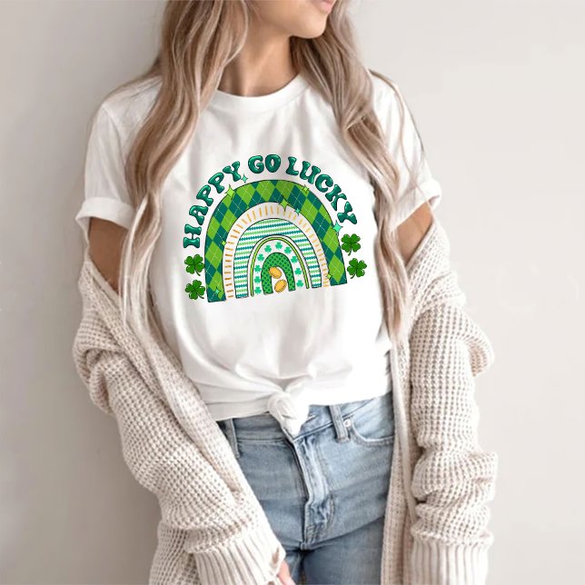 St. Patrick's Day Howdy Go Lucky T-Shirt (Von Creator hochgeladen)