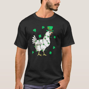St. Patricks Day Huhn Leprechaun T-Shirt