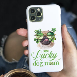 St Patrick's Day Hund Mama Funny Custom Foto Case-Mate iPhone Hülle