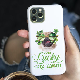 St Patrick's Day Hund Mama Funny Custom Foto Case-Mate iPhone Hülle