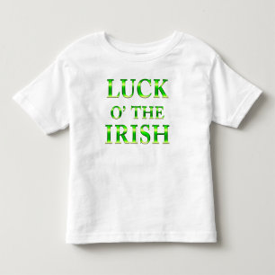 St. Patrick's Day Hut Kleinkind Jungen Weiße T-Shi T-shirt