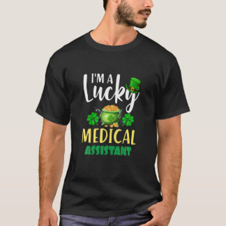 St Patrick's Day I bin ein glücklicher medizinisch T-Shirt