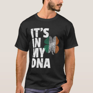 St Patrick's Day In meiner DNA Irish Flag Shamroc T-Shirt