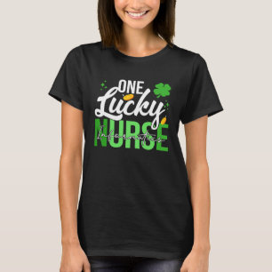 St. Patrick's Day Informatik-Krankenschwester Ein T-Shirt