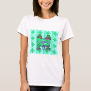 St. Patrick's Day Inspiration Fun Muster Design T-Shirt