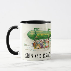 St Patricks Day Ireland Erin Go Bragh Farbenfrohe Tasse