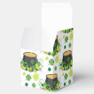 St Patricks Day Ireland Green Clover Leprechaun Geschenkschachtel