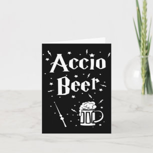 St. Patrick's Day Iri-Shirt - Accio Bier Lustiges Karte