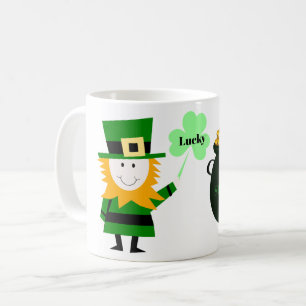 St. Patrick's Day Irischer Kaffeebecher Kaffeetasse