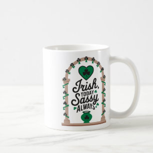 St Patricks Day Irischer Shamrock Shenanigan Irlan Kaffeetasse