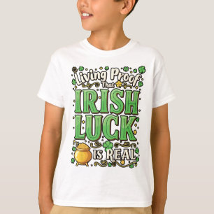 St Patricks Day Irischer Shamrock Shenanigan Irlan T-Shirt