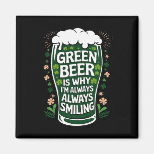 St Patricks Day Irischer Stolz Shamrock-Parade Glü Magnet