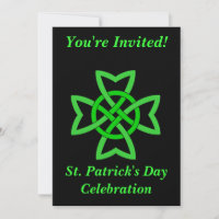 St Patricks Day Irish Celebration Kelte Knot