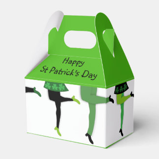 St Patrick's Day Irish Dancers' Legs Geschenkschachtel