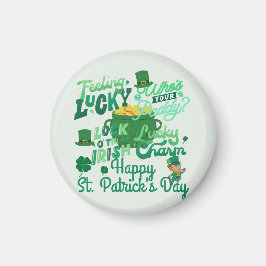 St. Patrick's Day Irish Green Glück Kleeblatt Magnet