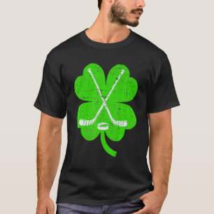St Patricks Day Irish Hockey Kleeblatt Costume Boy T-Shirt