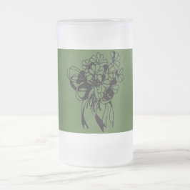 St. Patrick's Day Irish Kleeblatt Bouquet Mattglas Bierglas