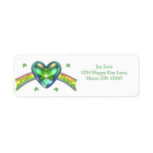 St. Patricks Day Irish Kleeblatt Herz