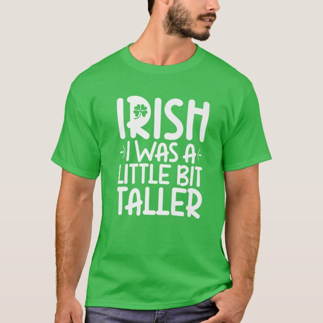 St. Patrick's Day Irish Kurz People Funny Boys Gi T-Shirt (Vorderseite)