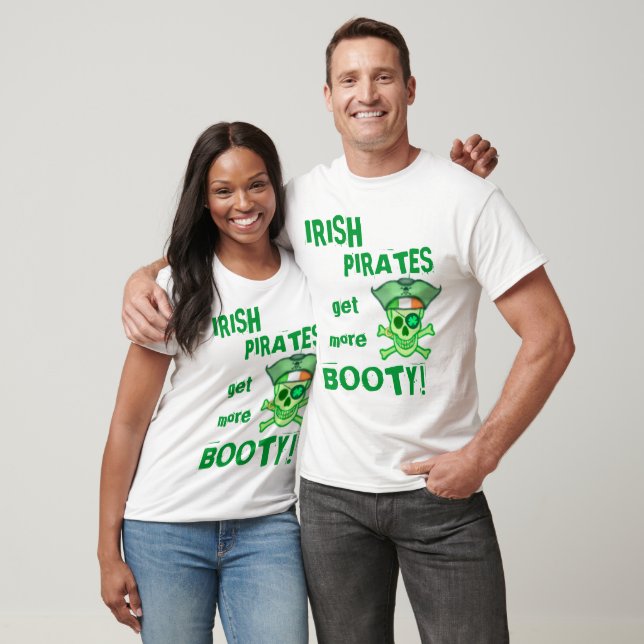 St. Patrick's Day Irish Pirate T - Shirt (Unisex)