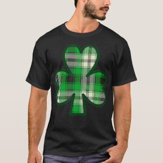 St Patricks Day Irish Saint Paddys Green Kariert S T-Shirt