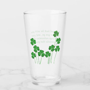 St. Patrick's Day Irish Sessing Pint Glass Glas