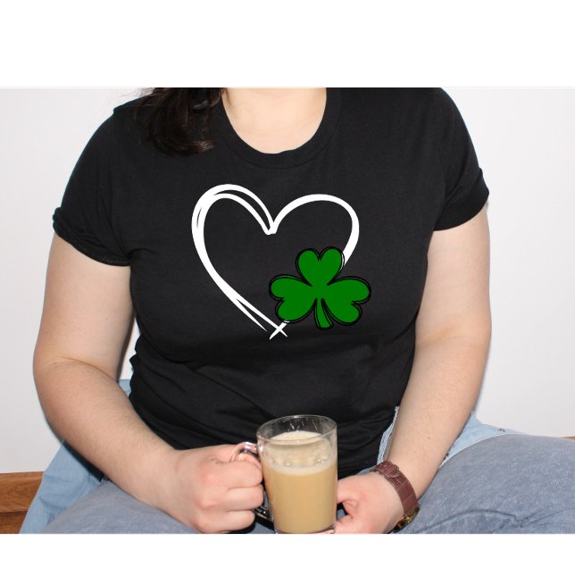 St. Patrick's Day Irish Stolz Glück Klee Kleeblatt T-Shirt (Von Creator hochgeladen)