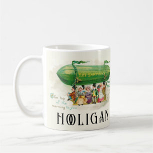 St. Patrick's Day Irland Hooligan Bunter Spaß Kaffeetasse