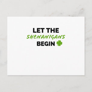 St. Patrick's Day Irland Ire Funny Postkarte