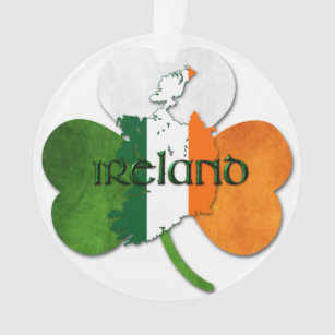 St. Patrick's Day - Irland/Karte Ornament