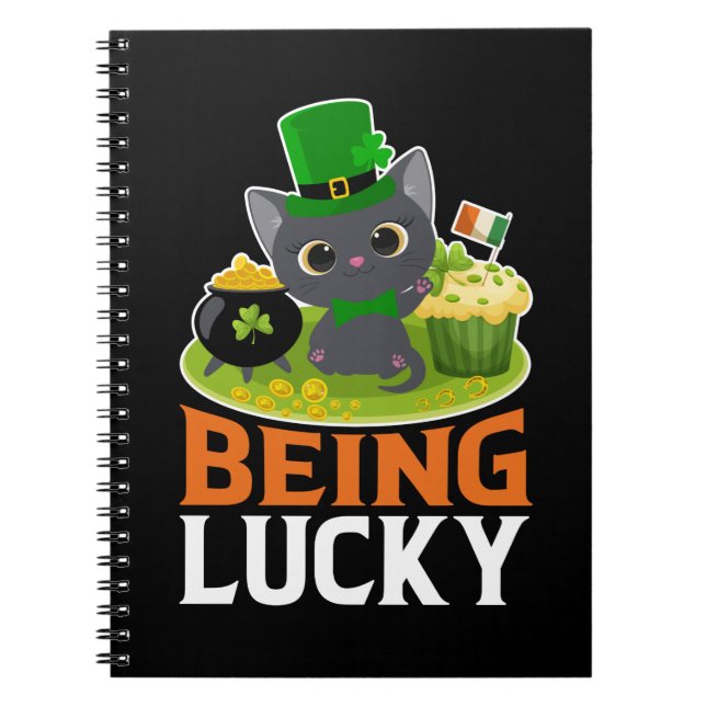 St. Patrick's Day ist glücklich Notizblock (Vorderseite)