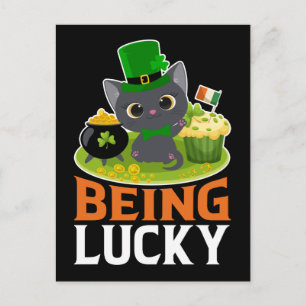 St. Patrick's Day ist glücklich Postkarte