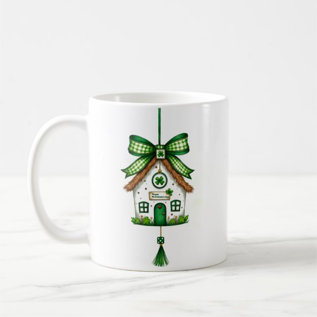 St. Patrick's Day Kaffeetasse (Links)