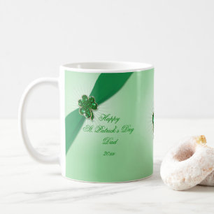 St. Patrick's Day Kaffeetasse
